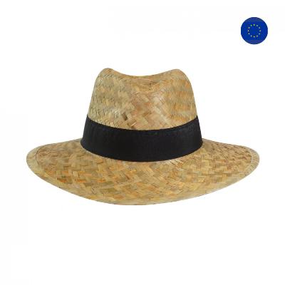 Chapeau de paille avec Bandeau en PET - Made in Europe