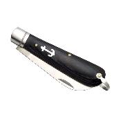 Couteau pliant avec lame en acier inox