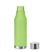 Bouteille en RPET, caoutchouc et acier inoxydable