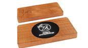 Batterie de secours/Powerbank en bambou avec logo lumineux