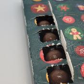 Calendrier de l'Avent billes de chocolat - Petit Format