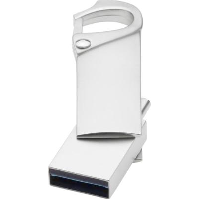 Clé USB 3.0 type C avec mousqueton