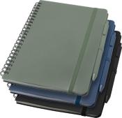 Carnet couverture rigide A5 avec stylo bille