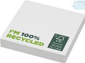 Mémos autocollants recyclés 75 x 75 mm