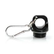 Gourde en aluminium et mousqueton - 400 ml
