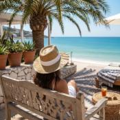 Chapeau de paille avec bandeau en RPET - Made in Europe