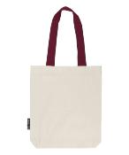 Sac shopping anses contrastées