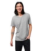 T-shirt à col en V - Homme - 155 g