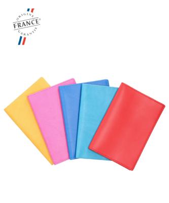 Protège passeport en simili cuir