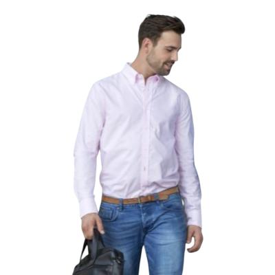 Chemise coton à manches longues - Homme
