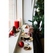 Boule de Noël personnalisée avec carrés de chocolat