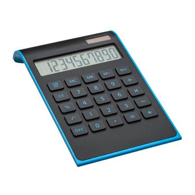 Calculatrice de bureau bicolore solaire