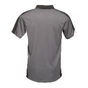 Polo contrasté