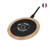 Chargeur à induction avec logo lumineux - Made in France