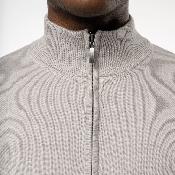 Pull à col zippé - Homme
