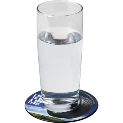 Sous-verre rond en pneu