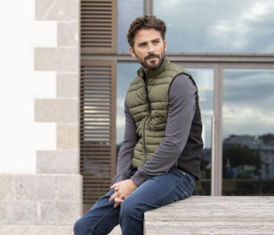 Bodywarmer bi-matière Homme 210g