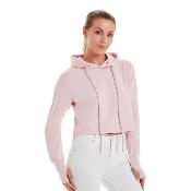Sweat à capuche court pour Femme