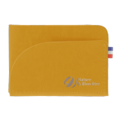 Porte-cartes en matière végétale