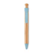 Stylo bille en bambou et paille de blé