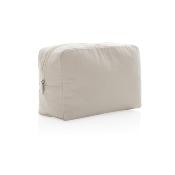 Trousse de toilette en toile recyclée non teintée - 285 g