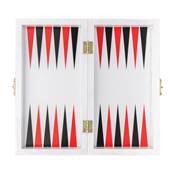 Jeu de société 3 en 1 dans une boîte en bois Deluxe