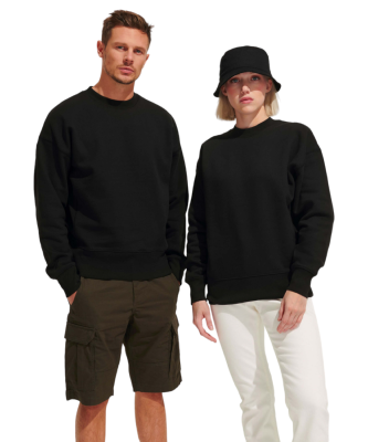 Sweat oversize à col rond - Unisexe