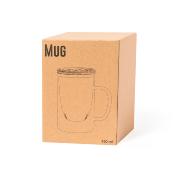 Tasse à thé avec couvercle en bambou