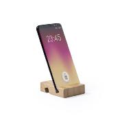Support pour appareils mobiles en bambou