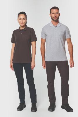 Polo de travail en coton biologique - Unisexe