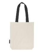 Sac shopping anses contrastées