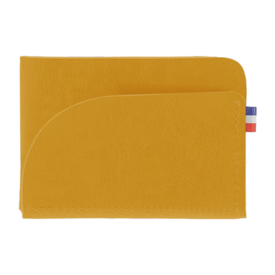 Porte-cartes en matière végétale