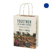 Sac en papier fabriqu  partir de dchets agricoles 150g