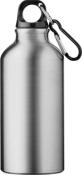Bouteille d'eau en aluminium avec mousqueton - 400 ml