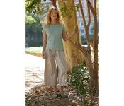 T-shirt col rond organique - Femme - 145 g