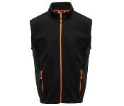 Bodywarmer polaire contrasté 