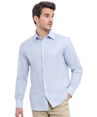 Chemise Oxford ajustée pour Homme - 135g