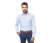 Chemise oxford manches longues homme 125 g