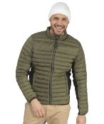Doudoune légère bi-matière Homme