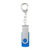 Clé USB rotative avec porte-clés