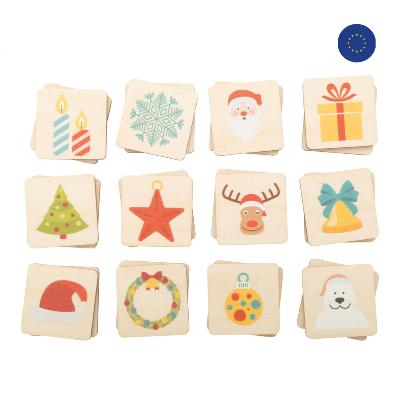 Jeu de mémoire Xmas