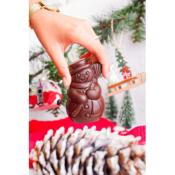 Moulage de Noël en chocolat bio