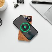 Powerbank magnétique avec logo lumineux