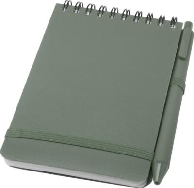 Carnet en plastique océanique A6 avec stylo bille