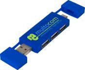 Hub double USB 2.0 Capuchon