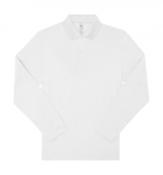 Polo manches longues en coton pour Homme - 180 g