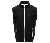 Bodywarmer polaire contrasté 