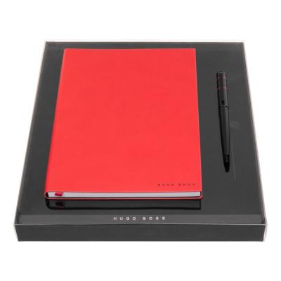 Parure  Red (stylo bille & carnet A5)