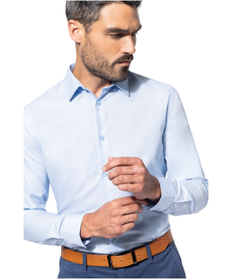 Chemise oxford manches longues homme 125 g