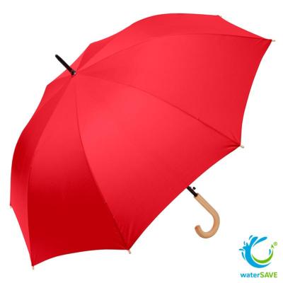 Parapluie de golf avec poignée canne en bois